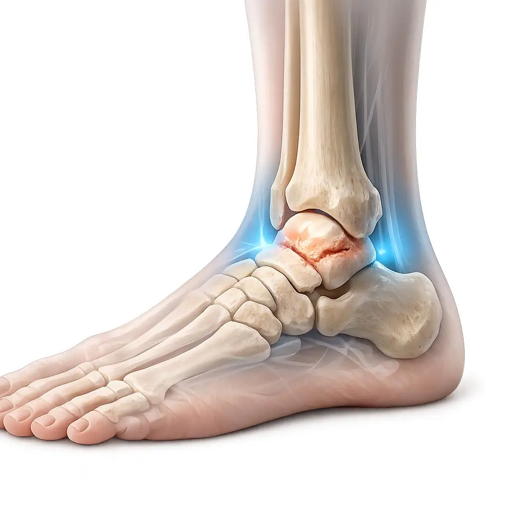 Degenerative arthritis affecting foot and ankle joints